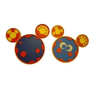 Toodles From Mickey Mouse Clubhouse & Funhouse  2 Pc Smiling & Blank Kids Toys